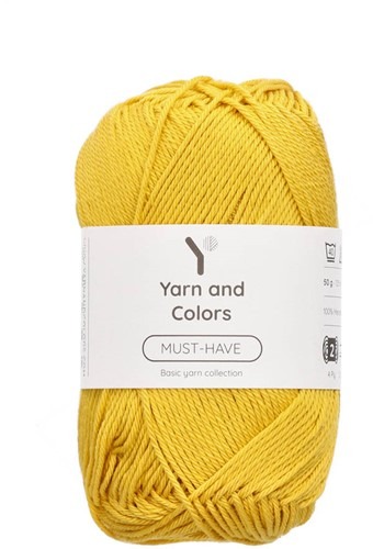 50 gr yarn & Color musthave in de kleur Brass
