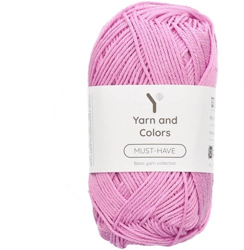 Yarn & Colors musthave katoengaren in de kleur Thistle, 133.