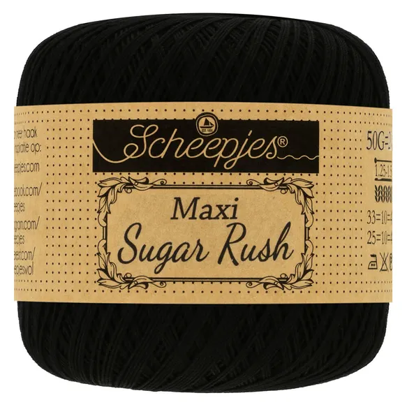 Scheepjes Maxi Sugar Rush #110 Black