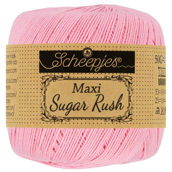 Scheepjes Maxi Sugar Rush #749 Pink