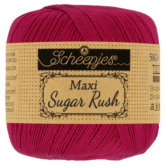 Scheepjes Maxi Sugar Rush #192 Scarlet